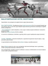 Táborhelyszínek Balatonföldvár Hotel Edzőtábor